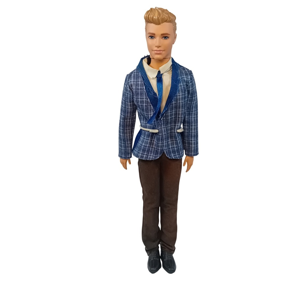 2016 Mattel Barbie Ken #7 Fashionistas Fashion Doll W Tuxedo Fashion Pack READ